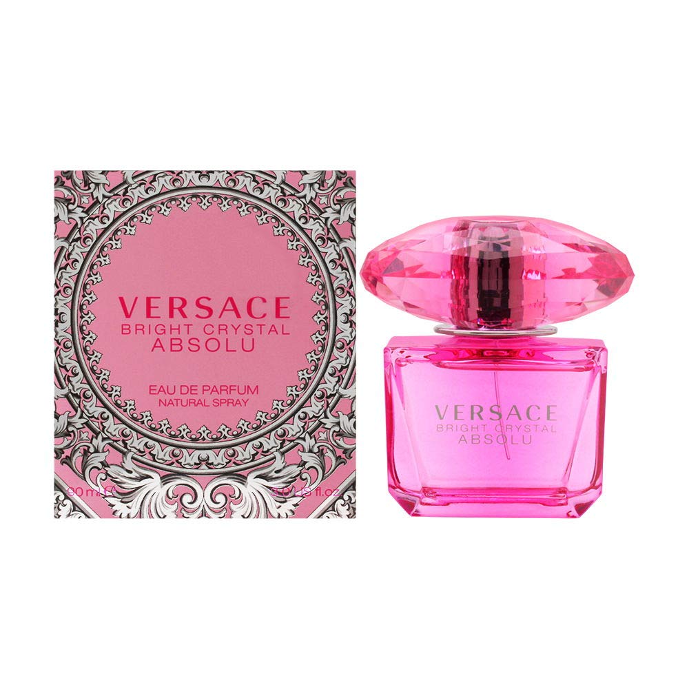 Versace Bright Crystal Absolu Eau de Perfume Spray, 3.0 Ounce
