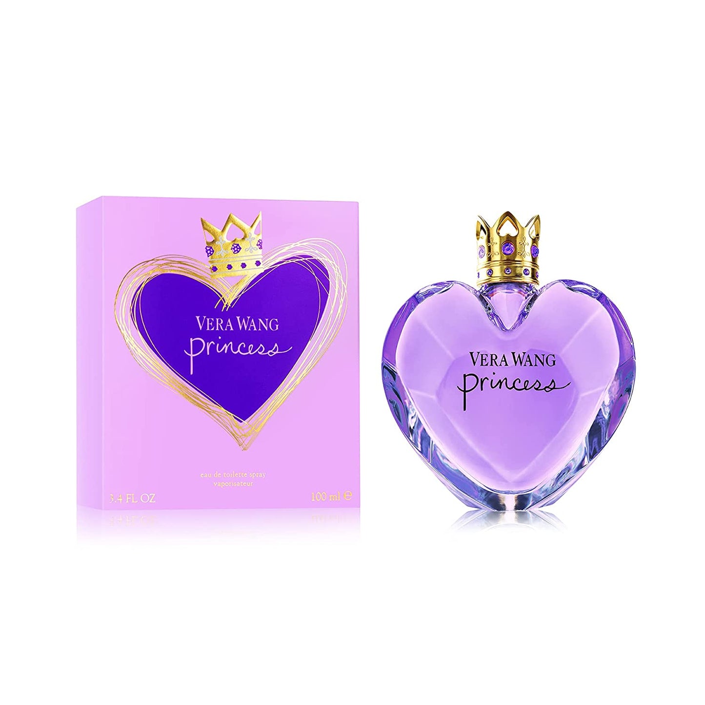 Vera Wang Princess Eau de Toilette Spray for Women, 3.4 Fl Ounce
