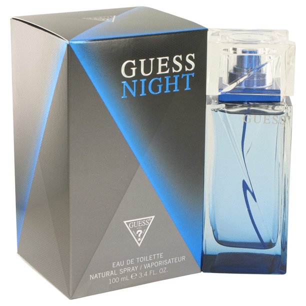 Guess Night Eau de Toilette Spray for Men, 3.4 Ounce