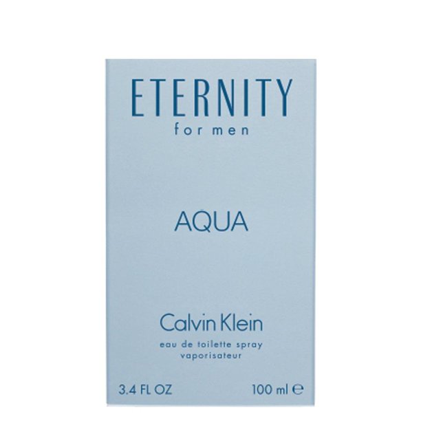 Eternity Aqua by Calvin Klien EDT 3.4 OZ for Men
