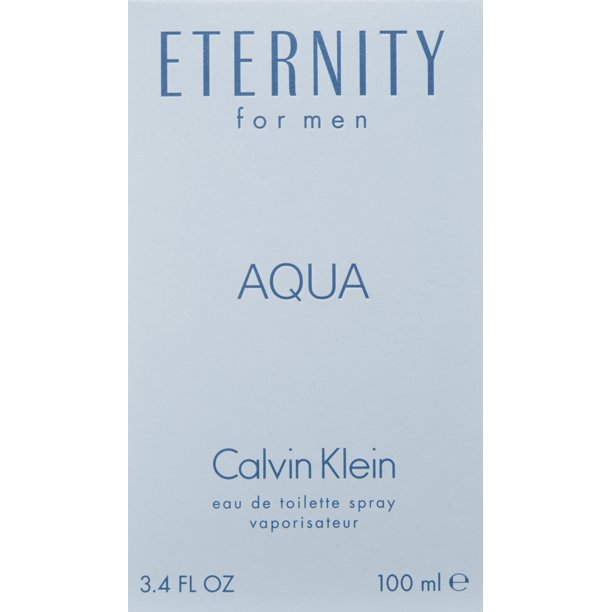 Eternity Aqua by Calvin Klien EDT 3.4 OZ for Men