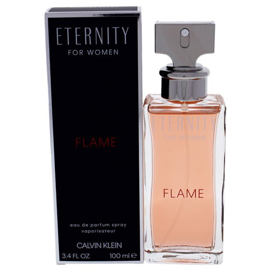 Calvin Klein Eternity Flame Eau De Parfum Spray, Women, 3.4 oz