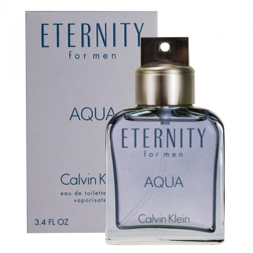 Eternity Aqua by Calvin Klien EDT 3.4 OZ for Men